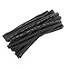 Uxcell a15102900ux0057 Polyolefin Heat Shrinkable Shrink Tube, 5 mm Diameter, 5 m, 16.4', Black