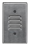 Royal Pacific 8908BA Mini Step Light, LED 0.8-Watt, Brushed Aluminum