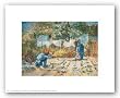 First Steps by Vincent van Gogh 7"x5" Art Print Poster