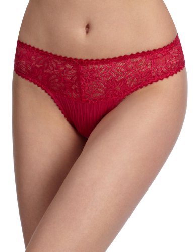 Triumph Damen String, Shiny Flower String (1EP22), Gr. 38, Rot (CERISE (RD)) Preisvergleich