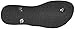 Havaianas Women's Slim Organic Flip Flop Sandal, Black, 7/8 M US