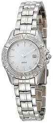 Seiko Women's SXDA97 USA Sport 100 Luxury Diamond Watch