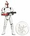 Star Wars Saga Legends Clone Trooper Officer Figure - Red Variant