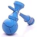 Blue & Black Full Cracked Kendama And Extra String