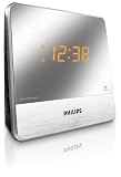 Philips AJ 3231 Radiowecker (UKW-/MW-Tuner, 2 Weckzeiten) silber