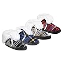 MUK LUKS Women's Plaid Knit Fur Bootie