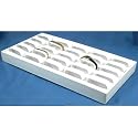 Wristwatch Display Tray 25 Slot Stackable Bracelet Box