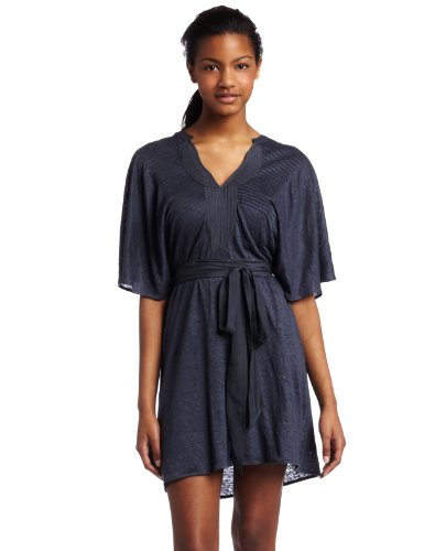 Patterson J. Kincaid Womens Vanessa Tunic Dress, Blue Nights, Medium