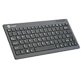 I-ROCKS BT-6460-BK 83 Keys Bluetooth Wirless Silm & Compact Mobile Keyboard - Black