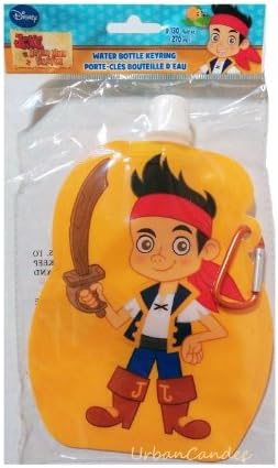 Jake the Pirate Travel Water Bottle with Keyring