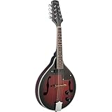 Stagg M50E Acoustic-Electric Bluegrass Mandolin with Nato Top - Redburst