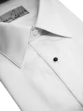 Neil Allyn 100% Microfiber Laydown Collar Tuxedo Shirt