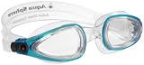 Aqua Sphere Eagle Interchangeable Lens Goggle - Clear Lens - Aqua