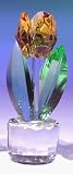 CRYSTAL WORLD Yellow Tulip