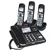 Clarity 53727.000 E814CC Moderate Hearing Loss Corded and Cordless Phone Combos (E814CC with 2 E814HS)