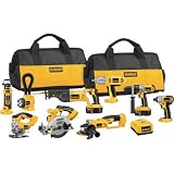 Dc9pakia 18 Volt 9 Piece Combo Kit