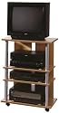 SB-Design 205-007 TV/HiFi Regal Variant 7 - B/H/T: 65.0 x 85.0 x 40.0 cm, Buche
