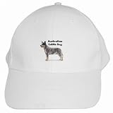 Australian Cattle Dog White Cap Hat
