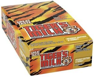 Tigers Milk Bar - Peanut Butter and Honey - 1.23 oz - Case of 24