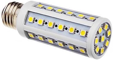 E27 8W 44x5050SMD 480LM 6000-6500K Cool White Light LED Corn Bulb (220V)