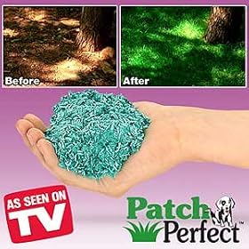 PATCH PERFECT GRASS SEED AND LAWN REPAIR 100 SQ FT COVERAGE