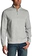 Perry Ellis Men's 1/4 Zip Mock Neck Sweater