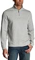 Perry Ellis Men's 1/4 Zip Mock Neck Sweater