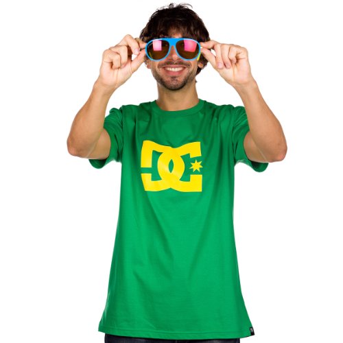 DC Shoes Herren T-Shirt Star Standard, celtic green/blazing yellow, XS, D051200063 Preisvergleich