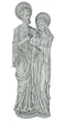 Joseph Mary & Baby Jesus statue home garden sculpture Large (The Digital Angel)