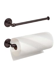 BISS: New York Kitchen Wall-Mount Paper Towel Holder, Bronze - HowPlumb