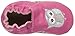 Robeez Girls' Owl Playmates Slip-On, Bright Pink, 0-6 Months M US Infant