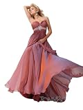 Tony Bowls TBE21117, Strapless Chiffon A-Line Gown