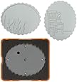 Fiskars 100830-1001 Scalloped Oval Design Set, Complex Pattern, Medium