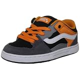 Vans Y BAXTER (LEATHER) PEWTE VMAX7L5, Unisex-Kinder Sneaker