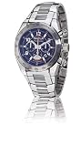 Sector - R3273660035 - Ligne Race - Montre Homme - Acier - Quartz Analogique - Chonographe - R&eacute;trograde - Cadran Bleu - Bracelet Acier