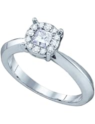 0.50CTW DIAMOND SOLIEL BRIDAL RING