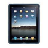 GTMax Dark Blue Rubber Soft Silicone Skin Cover Case for Apple iPad