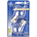 GE LIGHTING 20451 "CEILING FAN" BULB A15 Medium Screw(E26) 120V 40W CRYSTAL CLEARLIUGHT (PACK OF 12)