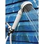 New Market Naturals Royale Hand-Held/Head Massage Shower Filter, White