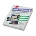 Oxford Top-Load Poly/Vinyl Three-Hole Sheet Protectors, Heavy Weight, Letter Size, 50 per Box (01185)