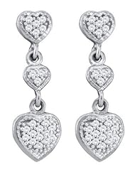 0.25CTW DIAMOND FASHION EARRINGS
