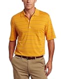 Greg Norman Men's Performance Pique Multi-Striped Top