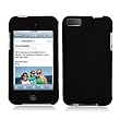 Apple iPod Touch 2nd & 3rd Generation Rubberized Snap-on Protector Cover Hard Case Black