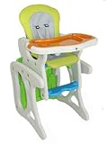 UNITED-KIDS Mehrzweck-Hochstuhl aus Kunststoff, Mehrfarbig