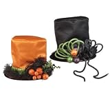 Set of 2 Wacky Decorative Top Hat Halloween Decorations Picture