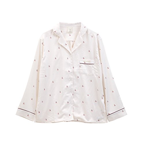 (ジェラートピケ)gelato pique サテンモチーフプリントシャツ ジェラピケ