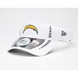 NFL Unisex Adult San Diego Chargers Training Camp Visor (White, One Size Fits All)