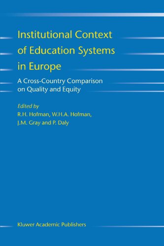 Institutional Context of Education Systems in Europe: A Cross-Country Comparison on Quality and Equity