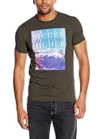 Armani Jeans Camiseta Manga Corta (Verde)