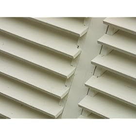Wooden and Weathered Window Blinds Photographic Poster Print, 32x24